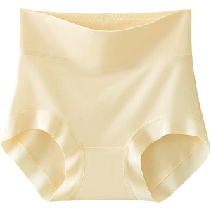 Die Anfen underwear women's pure cotton 2025 new girls shorts high waist tummy control pants seamless pants flagship store