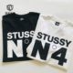 正品 Stussy 23SS No.4 Tee 字母 数字4 短袖T恤