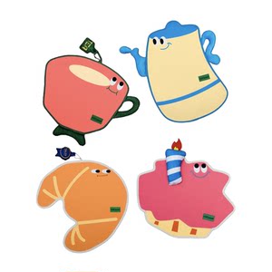 
HiKiwee ​​people's pet floor mat tea party series cat toys self-exciting boredom and wear-resistant anti-scratch sofa cat and dog floor mat