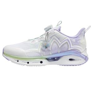 
Xtep children's shoes children's sports shoes girls' rotating buckle running shoes autumn new big children's lightweight shock-cushioning wear-resistant shoes