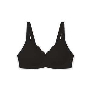 
Ubras classic soft support small petal cup small breasts gathered seamless thin straps comfortable bra underwear set for women