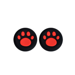 
Cat Claw Protective Cover Rocker Cap PS4 PS5 XBOX ONE Suitable for Daystar Black Warrior PC Controller Cat Claw Rocker Cap Switch Pro Silicone Protective Cap Key Cap Cute Cat Claw Hat