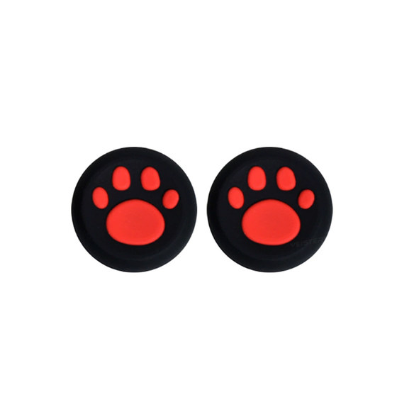 
Cat Claw Protective Cover Rocker Cap PS4 PS5 XBOX ONE Suitable for Daystar Black Warrior PC Controller Cat Claw Rocker Cap Switch Pro Silicone Protective Cap Key Cap Cute Cat Claw Hat