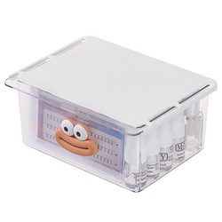 Hidden and organized artifact of drawer storage box under mirror cabinet