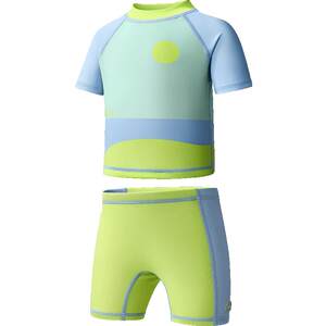 
KK Tree Baby Swimsuit Boy Girl Baby Split Short Sleeve Swimsuit Baby Beach Sunscreen Class A Swimsuit