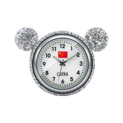 2023 New Fashion Car Clocks Any Sticker Electronic Quartz Clock Creative Car Supplies Quartz Watch Decoration