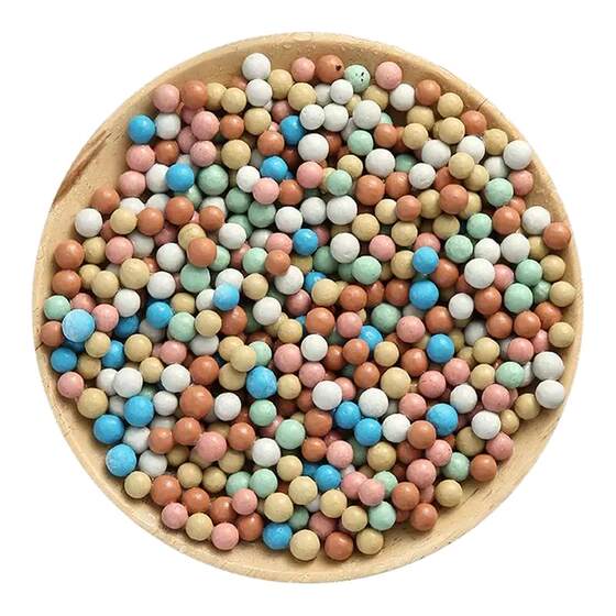 Colorful pottery granules with bottom flower paving surface, breathable, flower water, water cultivation, planting surface stone succulent nutritional nutrition

