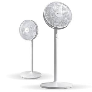 Gree electric fan vertical floor fan long distance high air volume household floor fan dormitory energy-saving page light sound shake head