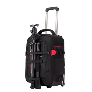 Professionally suitable for Canon Nikon Sony Photography Pack Double-Back Rod Camera SLR Camera Pack Boarding Box