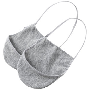 
5 pairs of cotton suspender socks without heels, half-piece boat socks, high heels, socks for women, summer invisible, bag-top, super shallow mouth forefoot socks