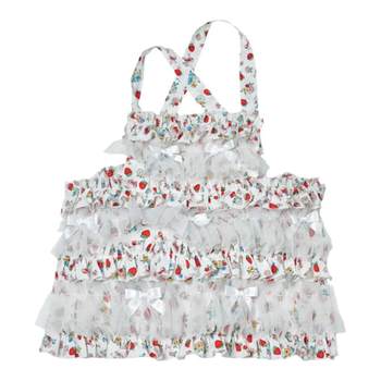 Heavy Industry Customized White Floral Original Apron Vest