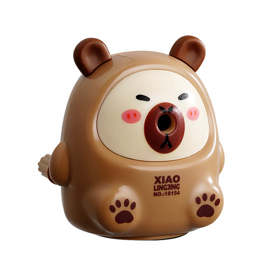 
Kapibala pencil sharpener hand-cranked pencil sharpener pencil sharpener primary school students special girls boys pencil sharpener adjustable pencil planer kindergarten children manual rotary pen sharpener