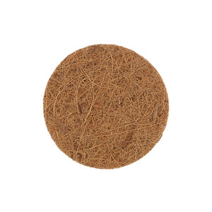 Flower pot gasket, flower pot bottom hole mesh, bottom pad, breathable coconut shred gasket, potted plant bonsai anti-leakage soil draining mat