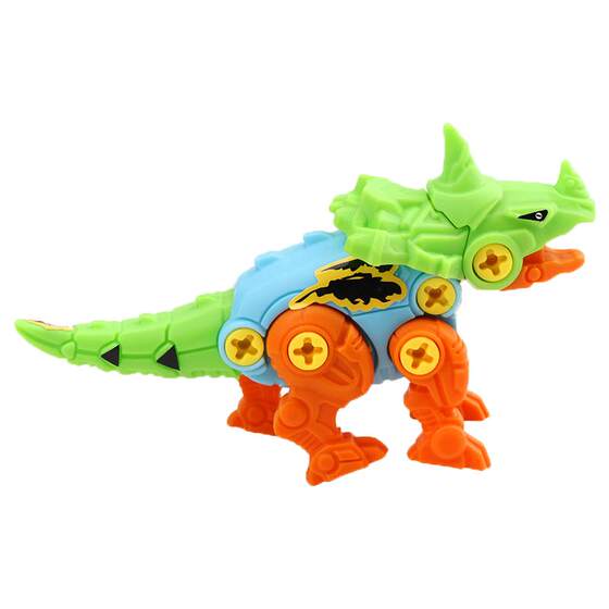 Toys DIY DIY Dinosaur Disassembled and Converted Deformation Screw Combination Set Boys Puzzle Disassembly
