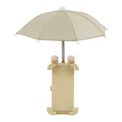 Qitong electric car umbrella mobile phone stand sun protection