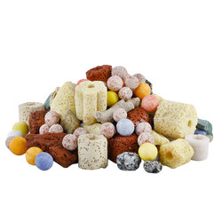 Selected 15 kinds of filter materials, water purification and bacteria cultivation, and send mesh bags