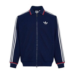 
adidas Adidas Clover Contrast Three Stripes Lapel Jacket 2026 Spring Men's Knitted Jacket KV8864