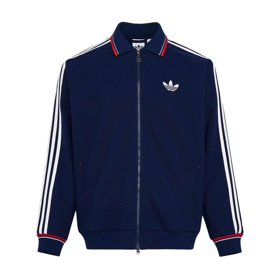 
adidas Adidas Clover Contrast Three Stripes Lapel Jacket 2026 Spring Men's Knitted Jacket KV8864