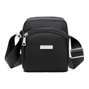 Men's shoulder bag mini -wore bag Korean version of Oxford cloth canvas vertical model trendy waterproof leisure bag sports bag