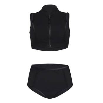 
BE Van der Ann's belly-closing and showing slimming, hydrophobic and breathable bikini