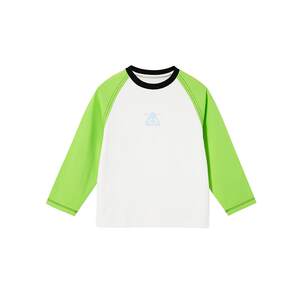 
26 spring new style {breathing cotton} happynocnoc moisture-absorbent and quick-drying children's raglan T-shirt for boys and girls long-sleeved T