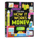 Usborne出品 金钱是如何运转的 英文原版绘本 How It Works Money 儿童趣味科普认知资金 科学理财纸板翻翻书 英语读物精装大开本