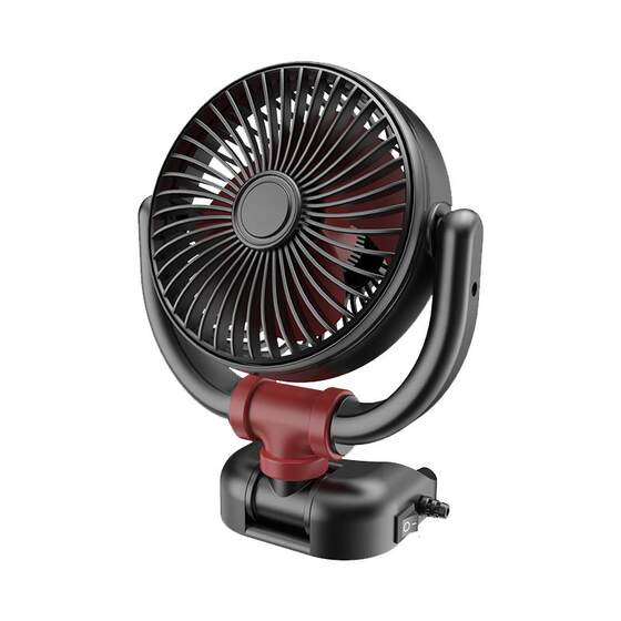 Car electric fan 12 volt 24v large truck and car use 2024 new USB refrigeration strong wind power
