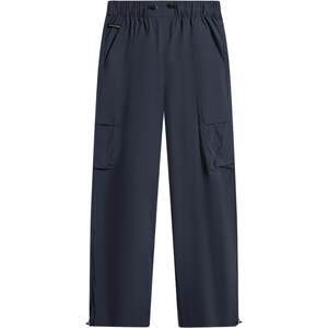 
Li Ning Sports Pants Commuting Women's Workwear Wide Leg Pants Casual Black Running Spring Straight-leg Woven Sports Pants