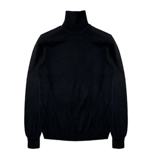 
Bottoming cardigan for women, high collar OL commuting, pure wool merino sweater pullover, spring, autumn and winter worsted thin section