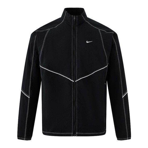 
Nike Nike Jacket Men's 2026 Spring Running Sports Spliced Loose Stand Collar Woven Jacket IF2029-010