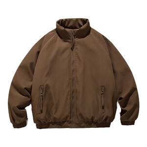 
Mr. WH American style retro stand-up collar loose commuter cotton coat men's and women's casual jacket couple style spring and autumn