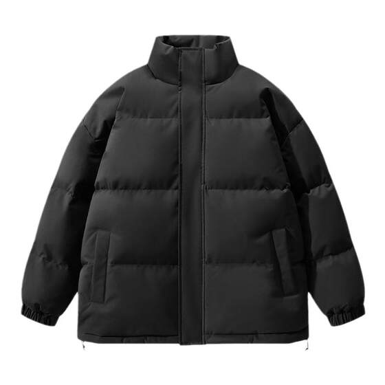 
Winter cotton-padded clothes for men and women, warm and cold-resistant, fashionable warm cotton clothes, thickened loose coats, couple wear