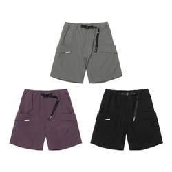 WARMTREES 2025 new summer five-quarter pants men's casual trendy brand outdoor structure water-repellent cargo shorts