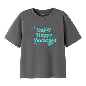 
Balabala short-sleeved t-shirt parent-child wear for a family of three and four pure cotton tops summer clothes 2026 new children's clothing trendy t