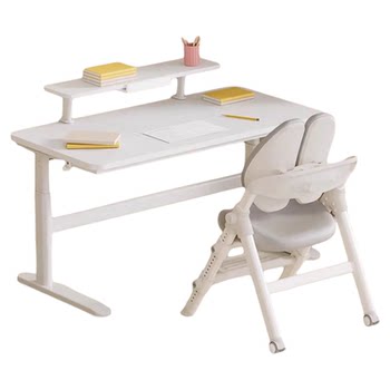 Aigole children's study table household solid wood writing table