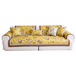 French vintage chenille sofa cushion for all seasons
