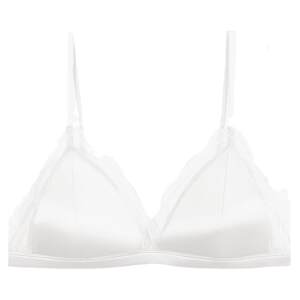
French underwear for women summer spaghetti straps thin lace white small chest push-up beautiful back triangle cup bra set