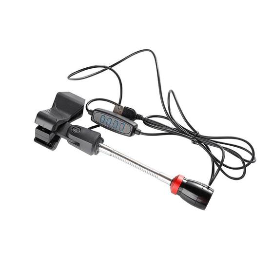 Effileth fishing light blue night fishing light clip raft fishing light yellow rod light slightly light bait light bridge fishing clip light