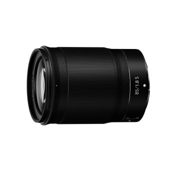 Nikon Z mount mirrorless lens 85mm1.8 aperture