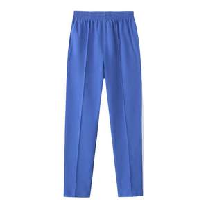 
Shenzhen school uniform pants for primary and secondary school students summer sports school pants for men and women quick-drying short-sleeved blue shorts with white edges