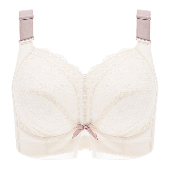 Big breasts show small breasts bra, anti-sagging bra, fat mm tube top, full cup, large size underwear, women's summer thin style