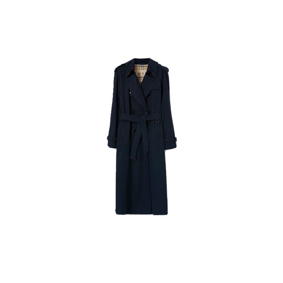 
[24th issue interest-free] BURBERRY Women's Weatherloo style long windbreaker multi-color