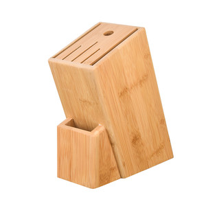
Factory direct sales Nanzhu knife stand kitchen supplies solid wood knife stand for kitchen knife rack knife storage rack storage rack