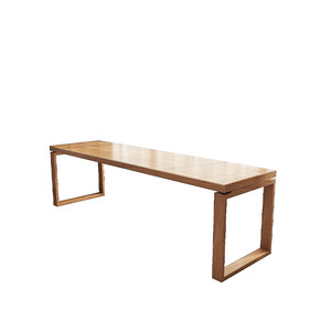 
Nordic solid wood computer desk desktop simple home desk bedroom desk large table long double workbench