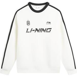 
Li Ning fan style sweatshirt women's official new couple's wear long-sleeved round neck American top men's loose sportswear