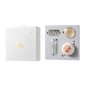 
Ying's baby thermostatic bowl, infant and toddler tableware set, complementary food bowl, non-vegetarian gift, first-year gift, birthday gift box