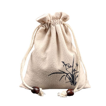 Luki Star Yue Bodhi Rosewood Polying Pure Cotton Panpot Bag
