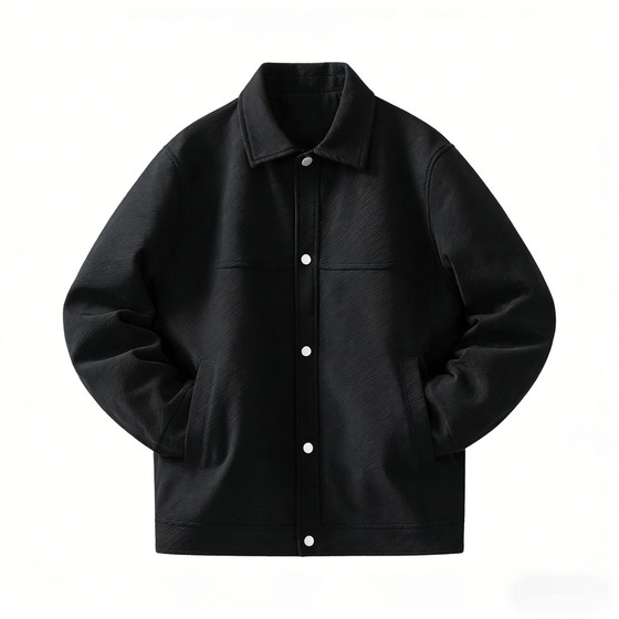 
Baleno SK American retro lapel jacket men's spring new loose workwear jacket trendy versatile top YS