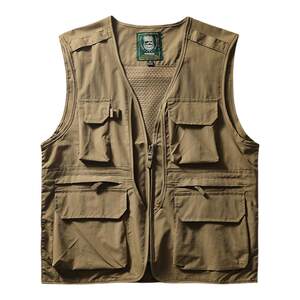 
In-home fishing vest men outdoor mountaineering function Luya multi-function tactical vest summer photography workwear horse clip