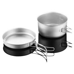 Outdoor fire maple pot set camping tableware cookware titanium